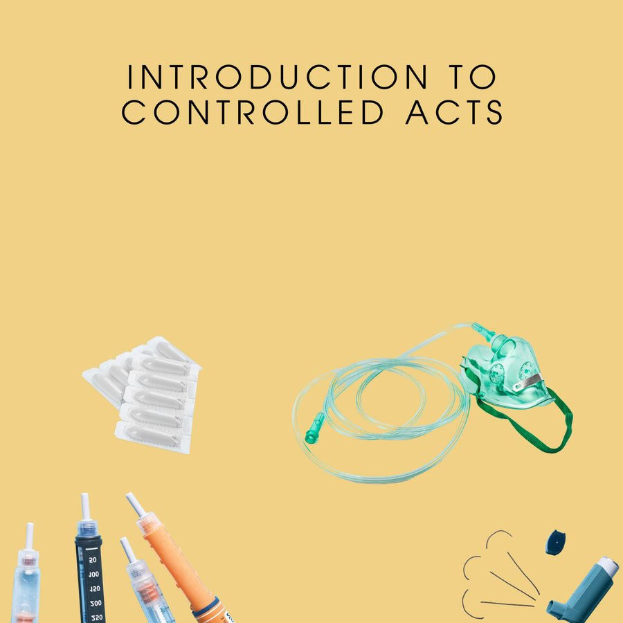 Introduction to Controlled Acts in Developmental Services